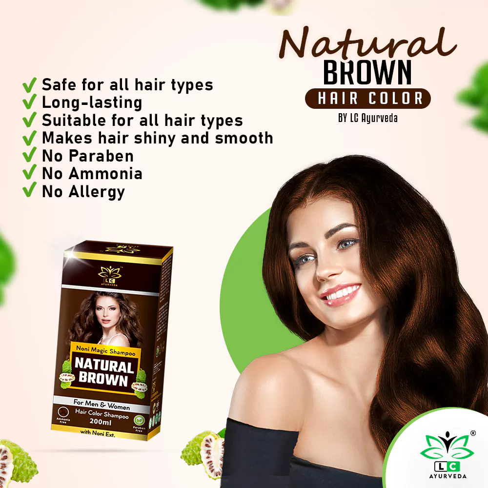 LC Ayurveda Mamdaani Hair Color Brown (200ml)