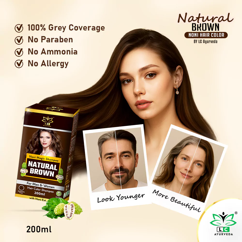 LC Ayurveda Mamdaani Hair Color Brown (200ml)