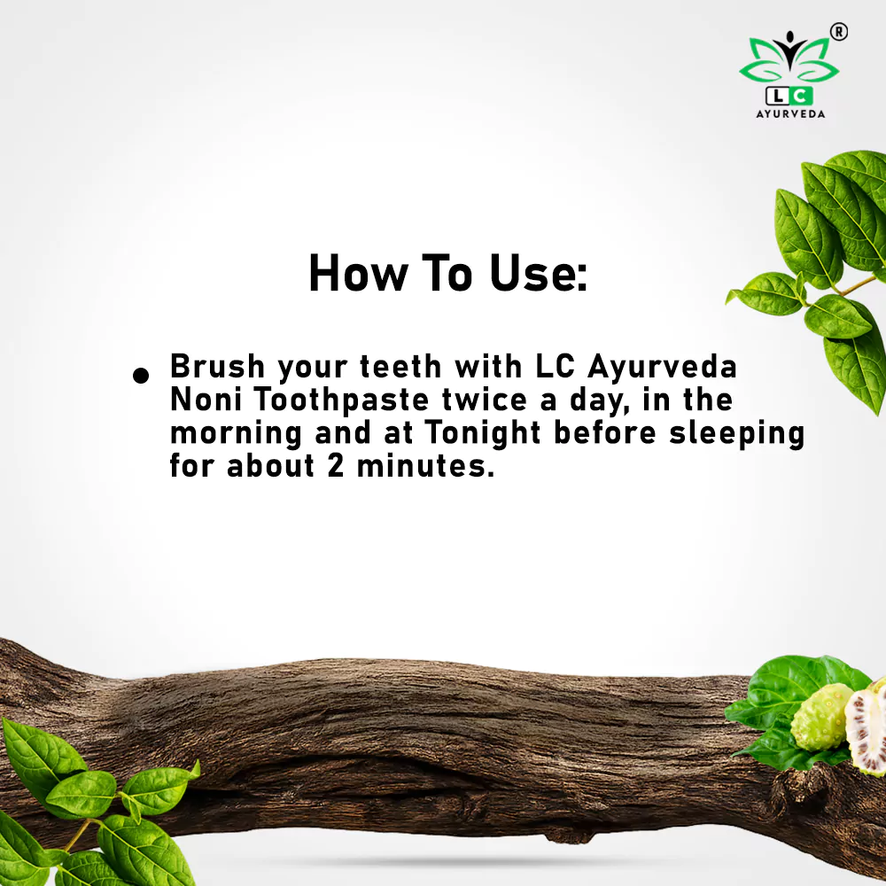 LC Ayurveda Noni Toothpaste (150gm)